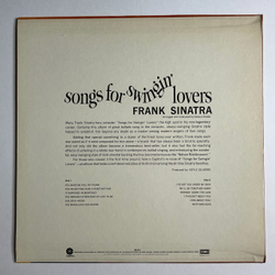 Винтажная виниловая пластинка LP Frank Sinatra Songs For Swingin Lovers (USA 1977) Love Is Here To Stay