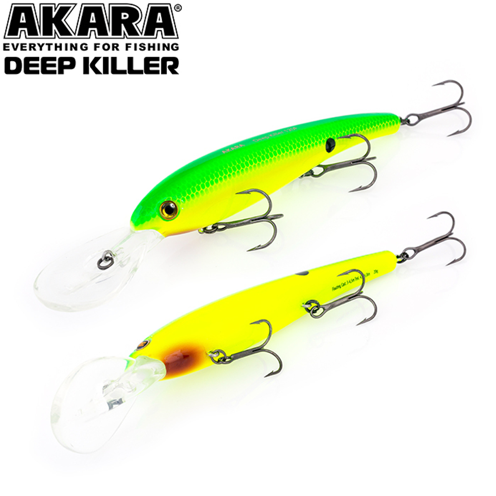 Воблер Akara Deep Killer 120F 20 гр. (5/7 oz 4,7 in) A31