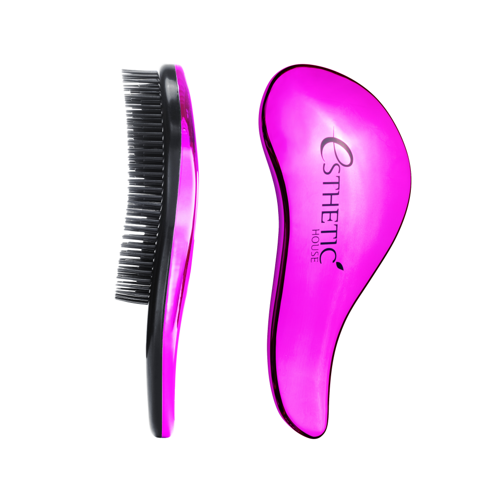 Расчёска Лёгкое расчёсывание волос ESTHETIC HOUSE пластик цвет розовый, 18х7см.