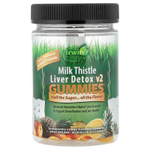 Irwin Naturals, расторопша Liver Detox™ v2, жевательные таблетки, со вкусом ананаса и цитрусов, 30 жевательных таблеток