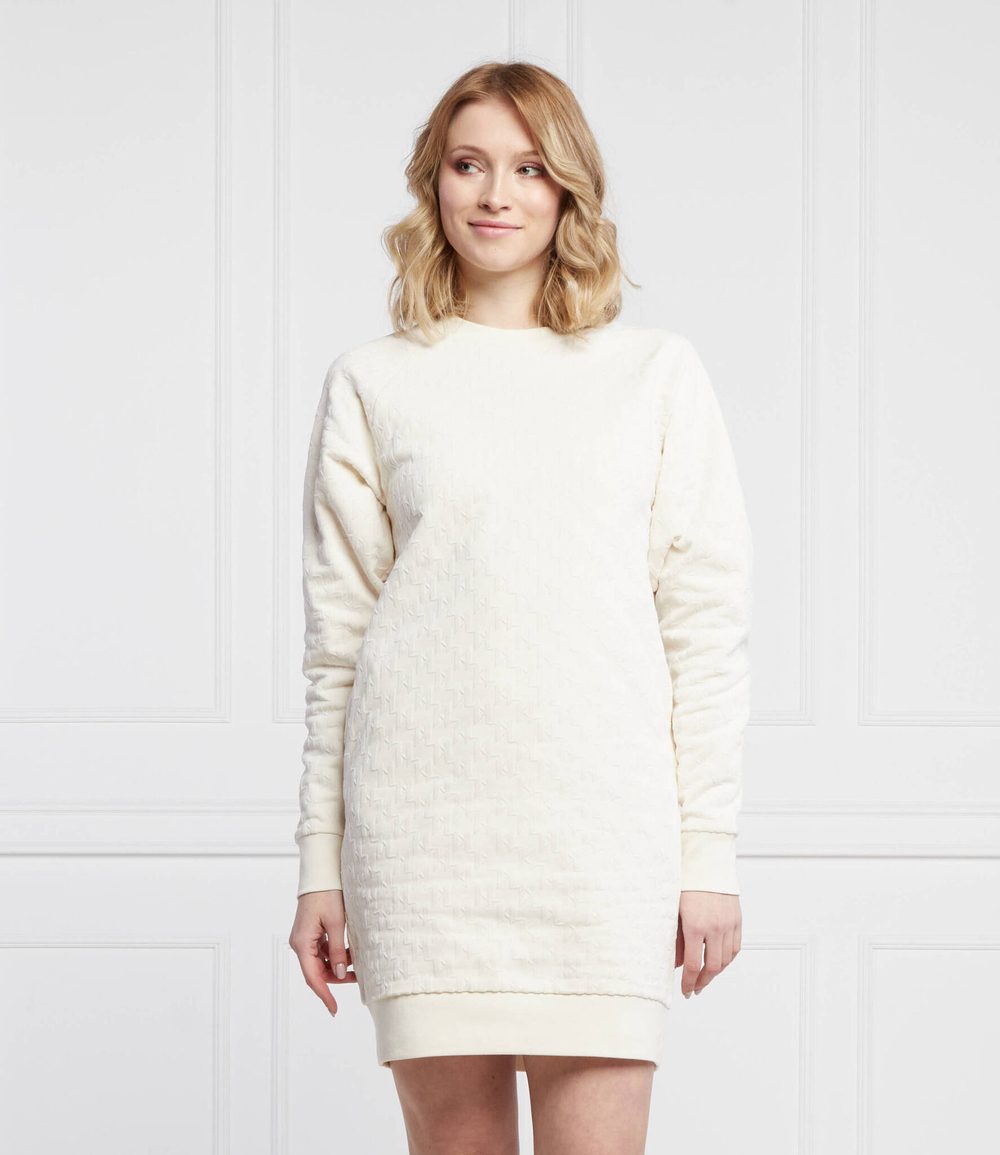 платье Karl Lagerfeld - кремовый(220W1358)