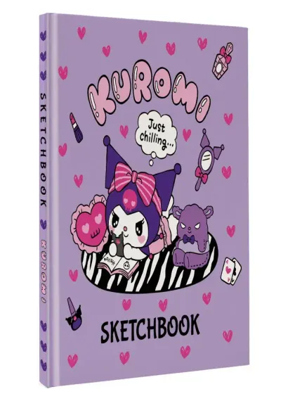 Kuromi. Sketchbook (розовый)