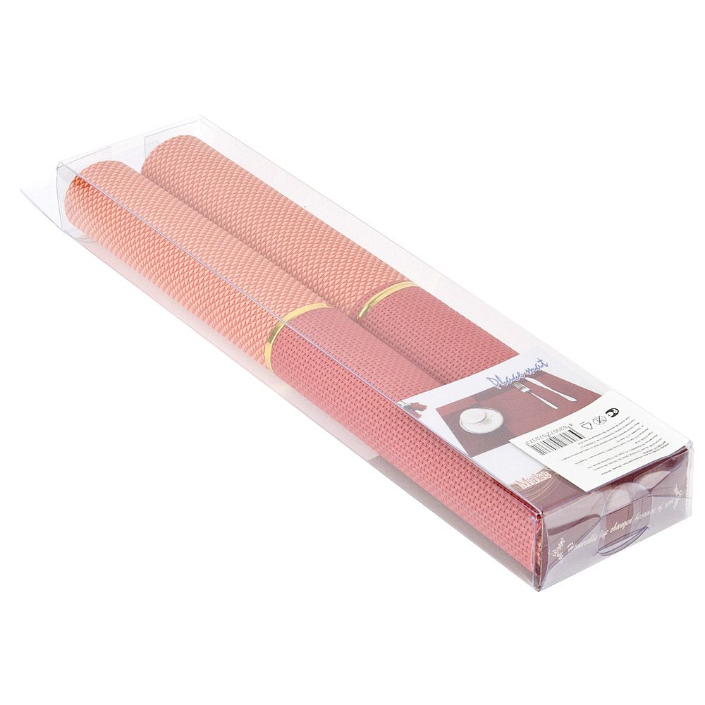 Салфетка сервировочная (плейсмат), набор 2шт. "Охра" 30*45см. (блистер)