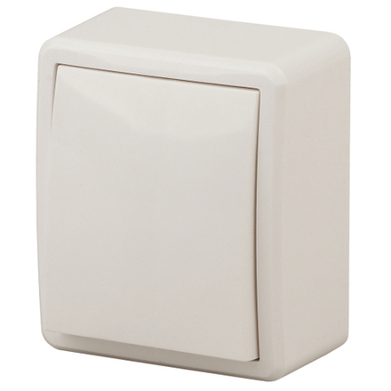 Переключатель ЭРА Эксперт 11-1203-02 10АХ-250В IP20 ОУ слоновая кость