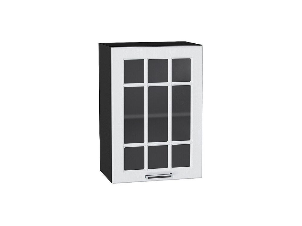 Шкаф верхний с 1-ой остекленной дверцей Прага