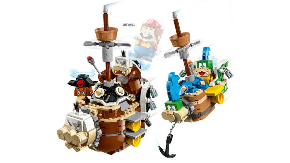 Конструктор LEGO Super Mario 71427 Дирижабли Ларри и Мортона