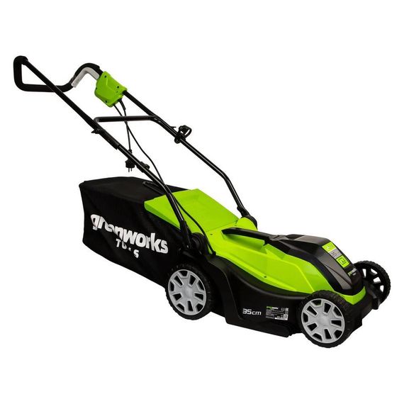 Электрическая газонокосилка Greenworks GLM1035