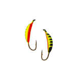 Мормышка вольфрамовая LumiCom СУПЕРБАНАН (покраска), 3,0мм, #343, 10 штук в упаковке