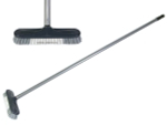 Щетка-скраббер для чистки пола "Фанго" с черенком