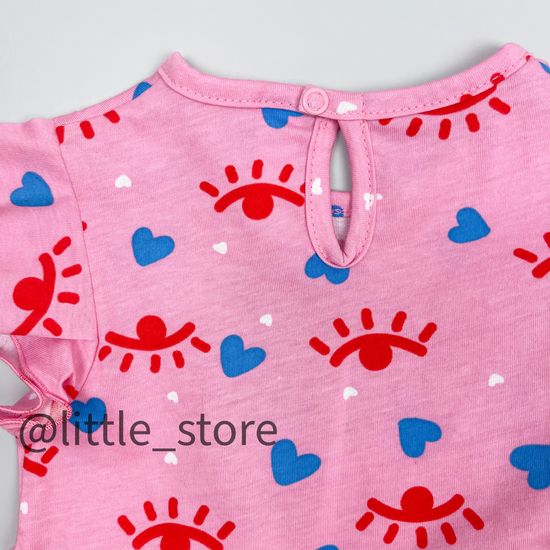 Платье хлопковое, Розовое