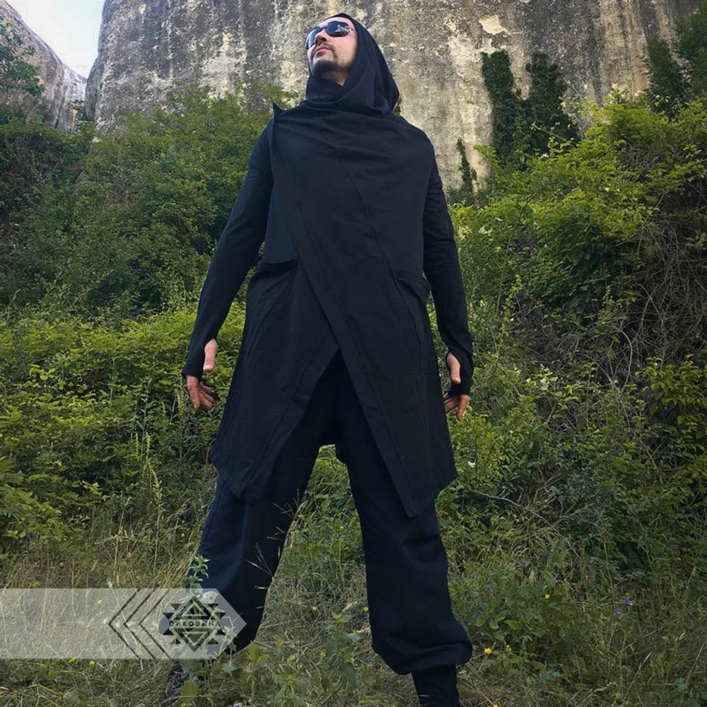 Мантия мужская (черная)