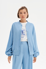 1977 Блузон женский (голубой джинс)
