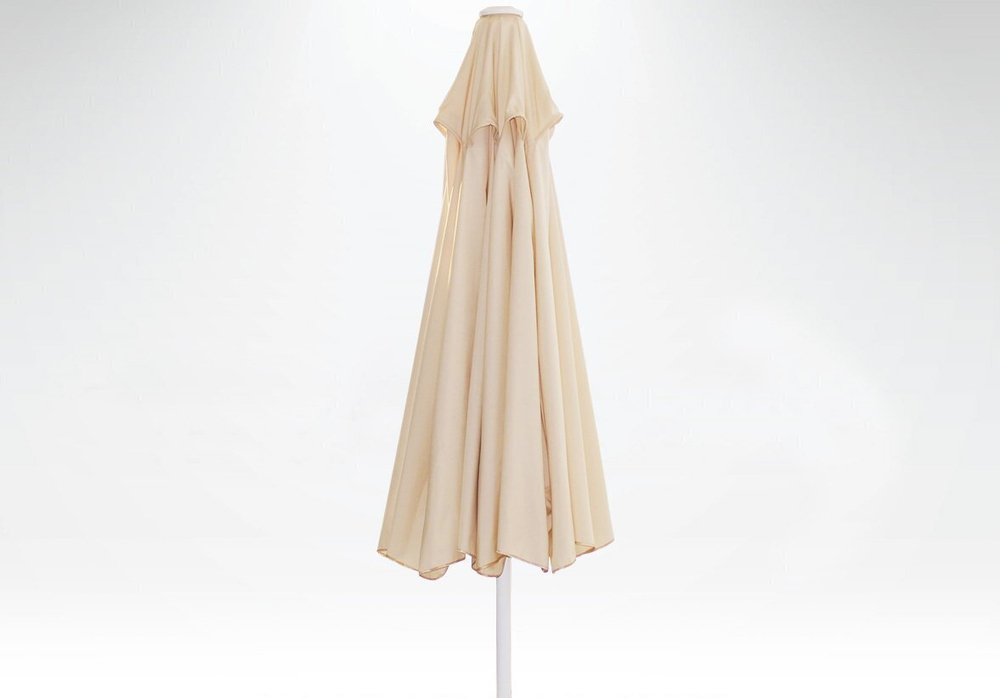 Зонт профессиональный Kiwi Clips, бежевый