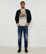 Футболка Te_Dunetrace BOSS ORANGE - бежевый(50539187)