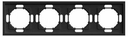Рамка на 4 поста Stekker PFR00-5004-05 49861