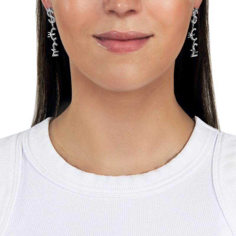 Серьги Выбери Свою Валюту – Серебро, Секс