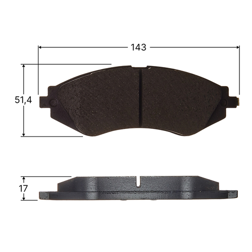 Колодки тормозные дисковые Avantech передние (противоскрипная пластина в компл.) AV122