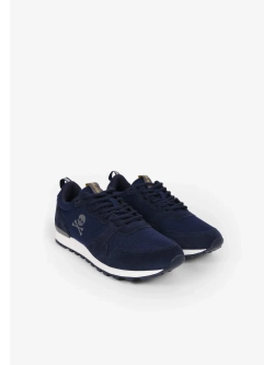 Кроссовки с замшевыми вставками