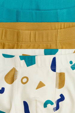 H&M Набор из пяти трусов-боксеров, бирюзовый