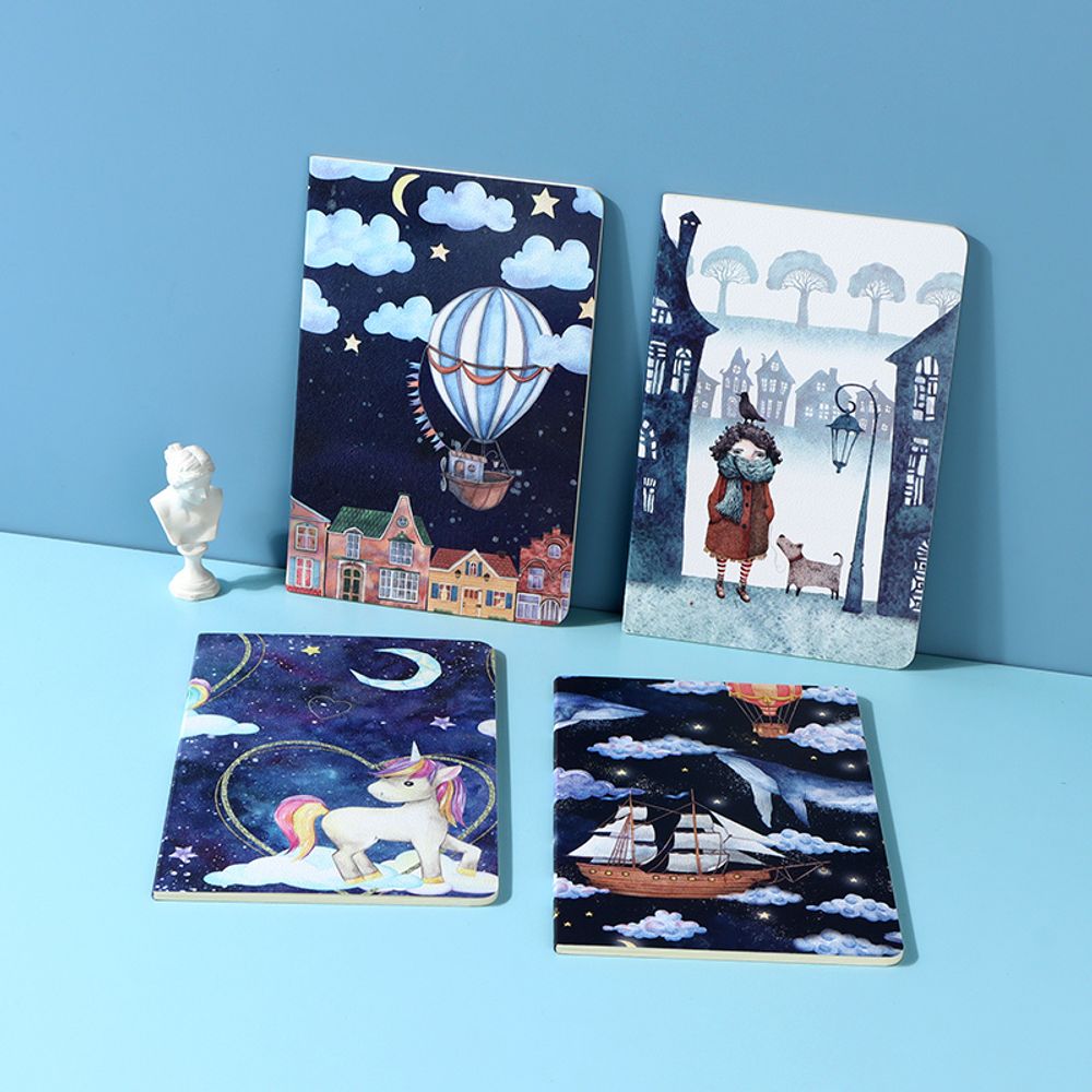 Скетчбук 205×135 мм, Night Fairytale