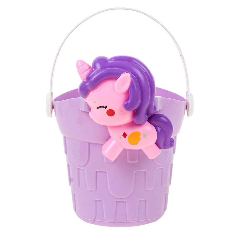 Набор для игры в песок 5 предм. ведерко, лопатка, совок, разноцвет. сетка OBL1847968