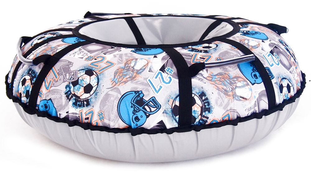 Тюбинг Hubster Фьюжн Регби, серый