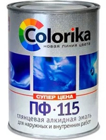Эмаль ПФ-115 0,8 кг темно-синий Colorika