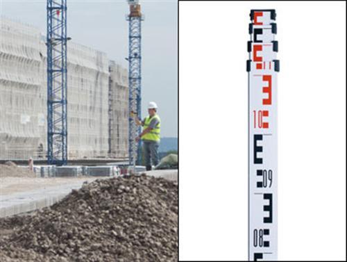 Телескопическая нивелирная рейка TNL 18170