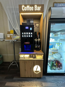 Кофе-тумба с подсветкой "CoffeeBar" (ширина 680 мм)