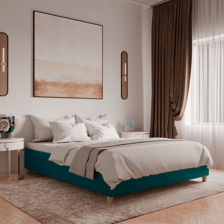 Двуспальная кровать с подъемным механизмом Бокс, 140х200