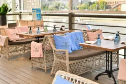 "Латте" диван двухместный из искусственного ротанга, цвет бежевый