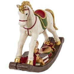 GAEM Фигурка декоративная "Лошадка-качалка", L49 W12 H40 см