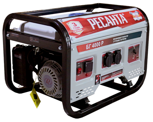 Электрогенератор Ресанта БГ 4000 Р 64/1/44