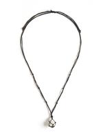 Колье "Cord Pearl" Black с жемчугом