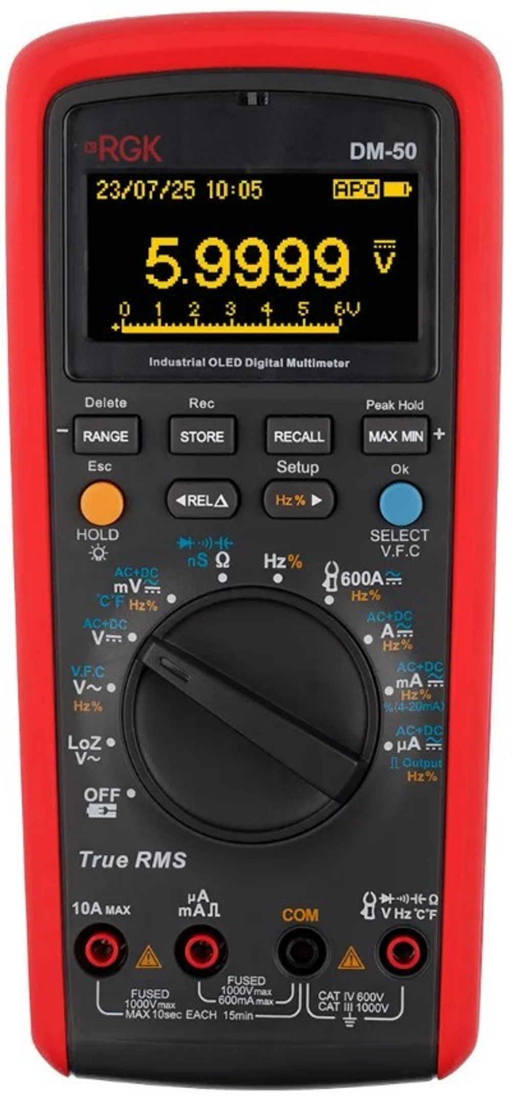 Мультиметр цифровой RGK DM-50