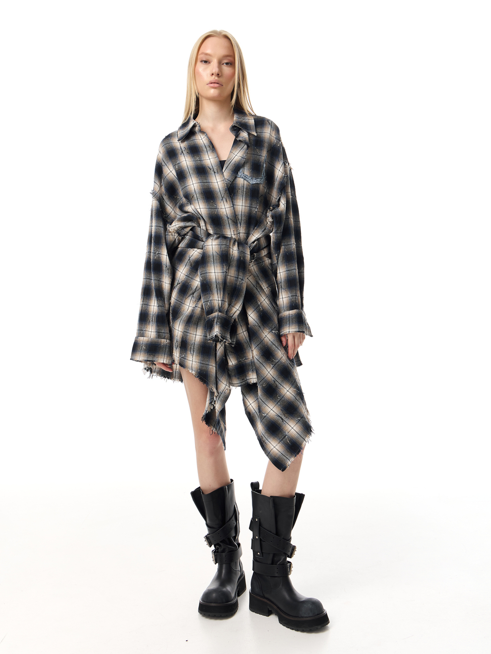 Рубашка grunge check