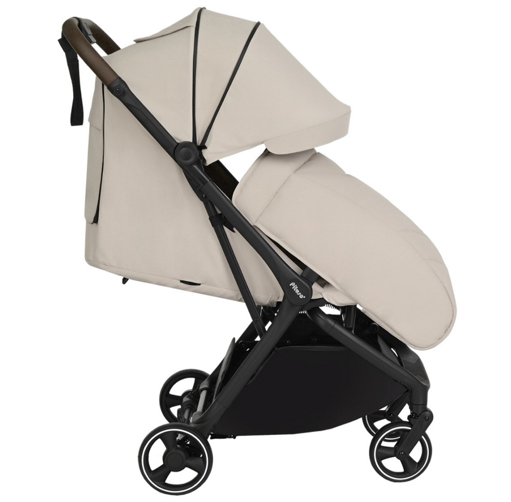 Коляска прогулочная Pituso Matrix PU Cappuccino New