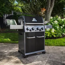 Газовый гриль Broil King BARON 490, 6 горелок, вертел, чёрный