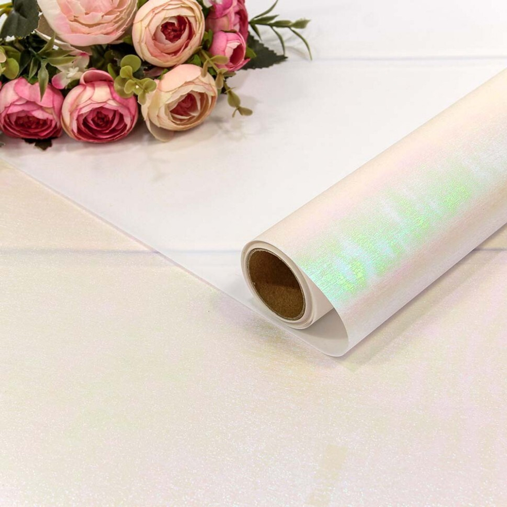 Пленка В рулоне 5 м х 58 см "Хамелеон" (Белый)