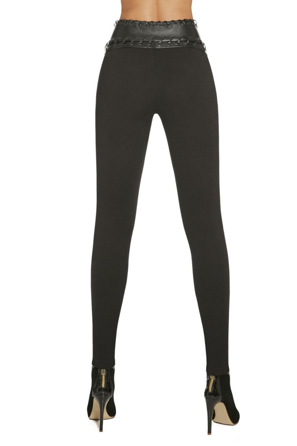 Легинсы Simini с эффектом push-up (Размер: M) (Цвет: черный)