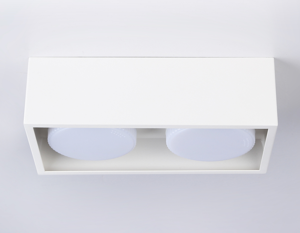 Светильник накладной TN70828/2 WH белый GX53/2 max 12W 200*100*60