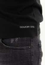 Лонгслив Bowery NYC однотонный Vintage Black