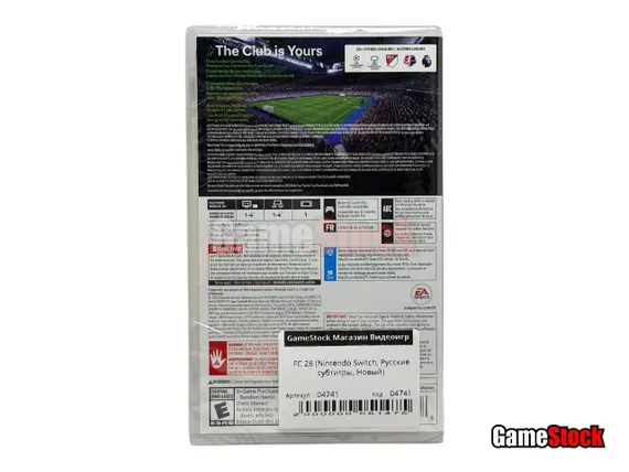 FC 26 (Nintendo Switch, Русские субтитры, Новый)