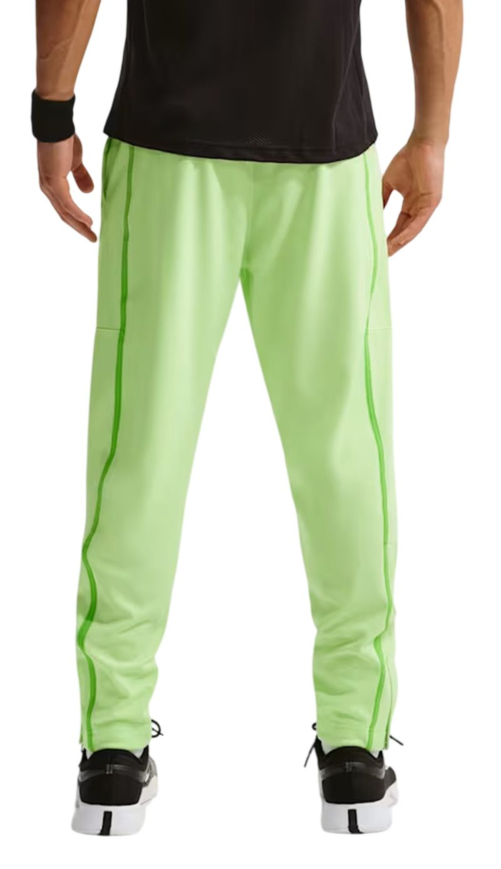 Мужские теннисные штаны Nike Court Heritage - light liquid lime/mean green