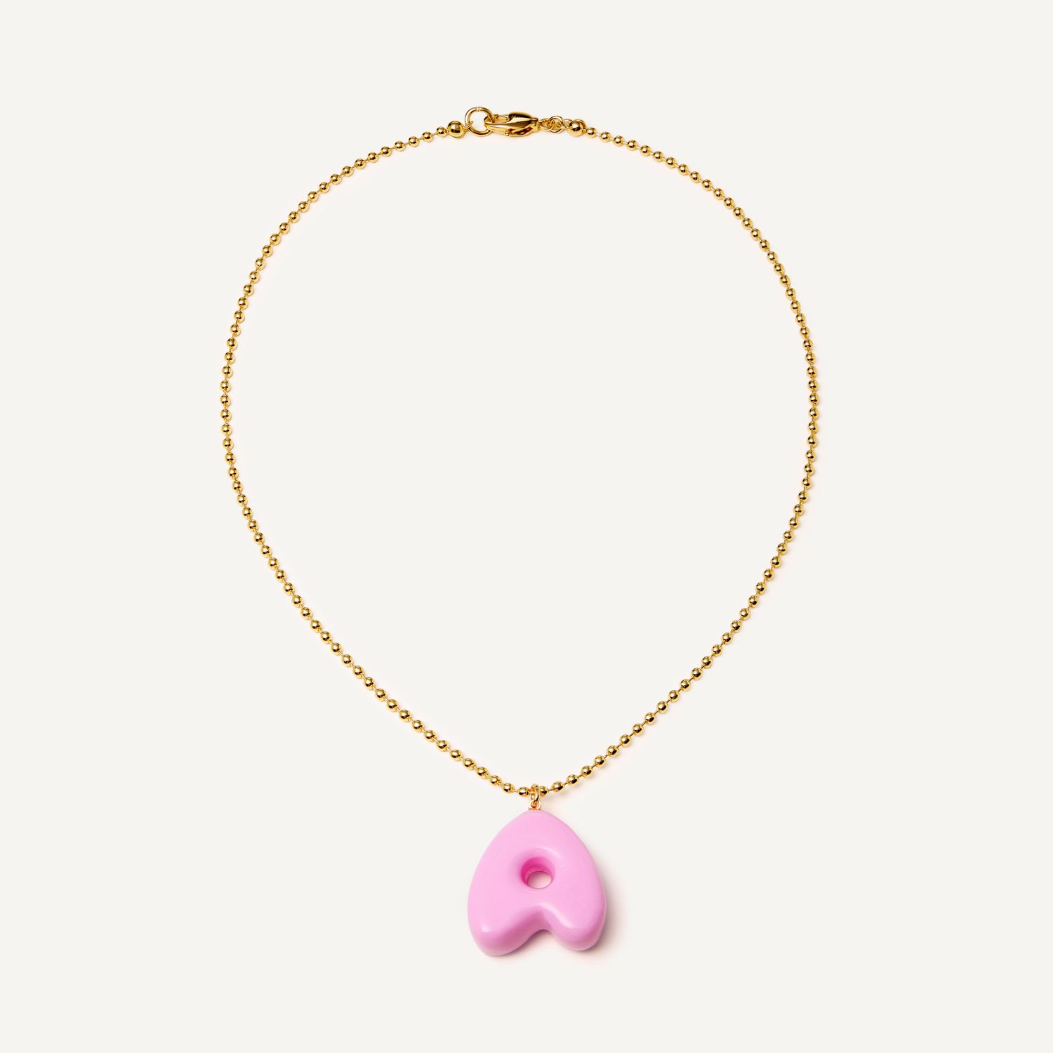 Колье My Bubbly ABC Necklace - Pink