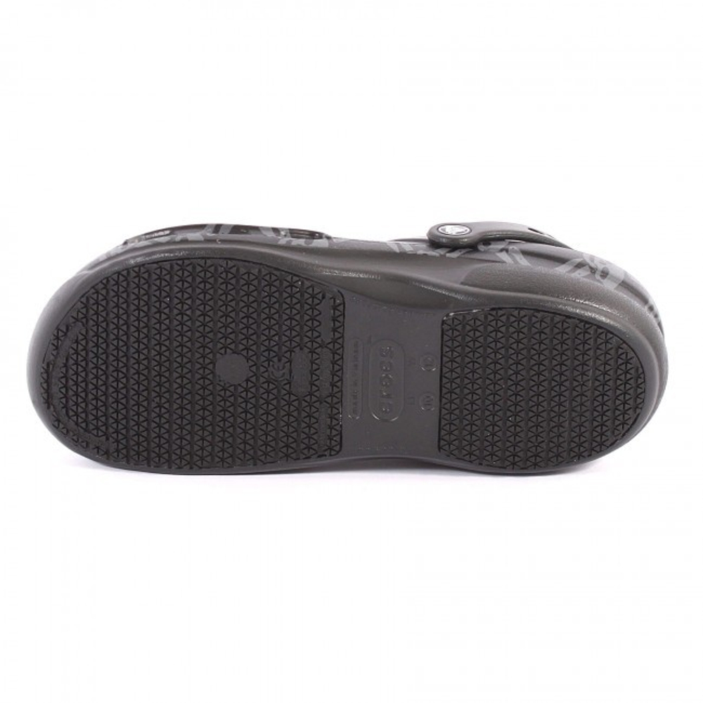 Сабо Crocs Work Bistro Graphic Clog Black Smoke