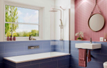 Шторка для ванны Ambassador Bath Screens 16041103 (80х140) хром,стекло прозрачное,неподвижное,1 место