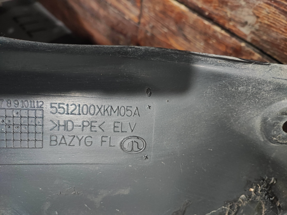 Подкрылок передний левый Haval H5 2 23-нв Б/У Оригинал 5512100XKM05A