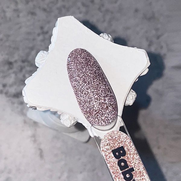 Patrisa Nail, Гель-лак светоотражающий Baby Flash бежевый 8 мл - фото 3