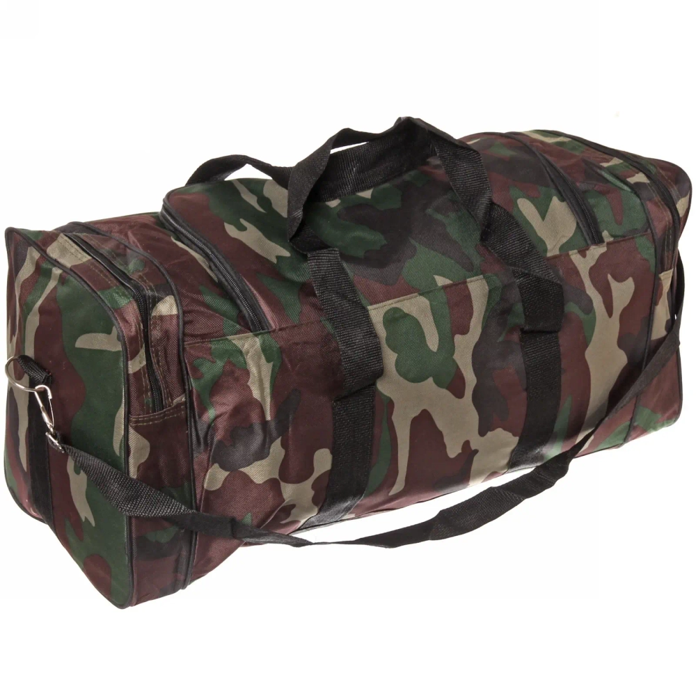 Сумка дорожно-спортивная «Ultramarine - Хаки», 5 отделений, цвет зеленый, 65*30*24см